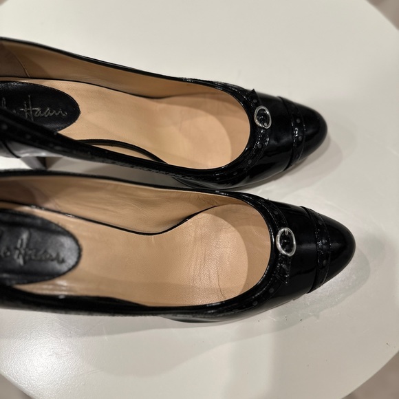 Cole Haan Black Patent Leather Heels | Size 9.5 - Picture 4 of 13